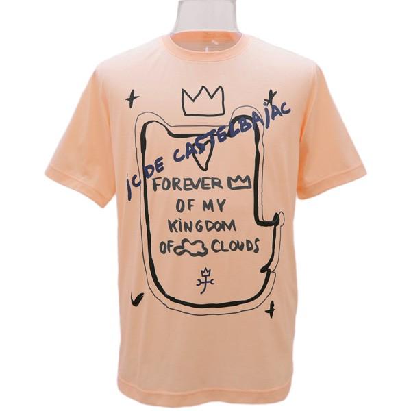 50 Off 19春夏 カステルバジャック Bigくまとロゴ 半袖丸首ｔシャツ ピーチ M L Ll Ts 池田洋品店 通販 Yahoo ショッピング