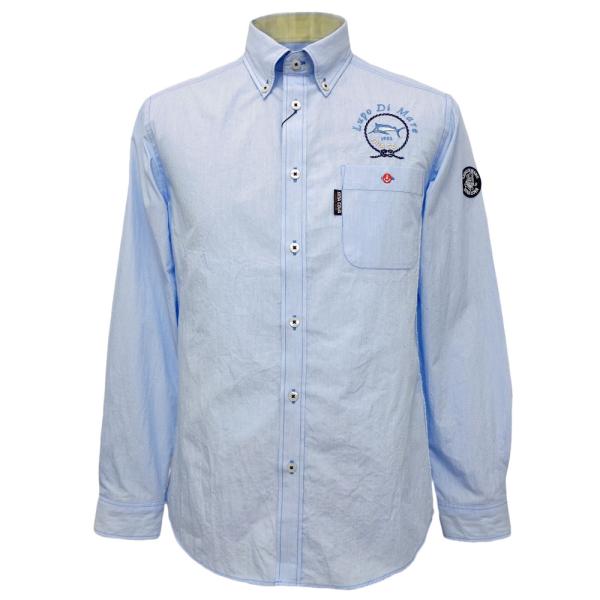 SINA COVAシナコバ　ノーカラーシャツ　ポロシャツ SINA COVA（シナコバ） 40％OFF 春夏 肘当てウォッシュド長袖ボタン