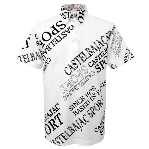 CASTELBAJAC（カステルバジャック） 50％OFF 春夏 吸汗速乾 ロゴpt総柄