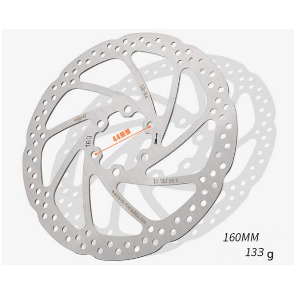 自転車用ディスクブレーキ 2枚セット 二枚セット 自転車用ブレーキディスク ボルト付 160mm 電動
