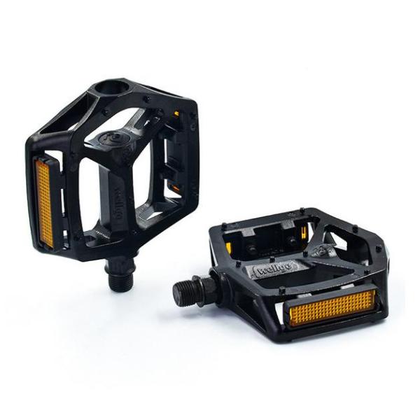 幅100MMペダル ブラック ロードバイク クロスバイク ミニベロ