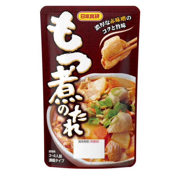 もつ煮のたれ 150g ３〜４人前 濃縮タイプ 日本食研/1326ｘ２袋セット/卸 濃厚な赤味噌のコクと旨味/送料無料メール便 ポイント消化