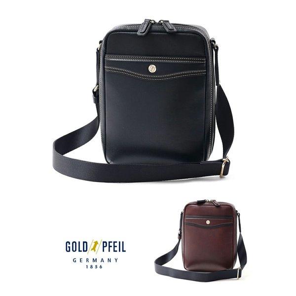 GOLD PFEIL（ゴールドファイル） ミニレザーショルダーバッグ