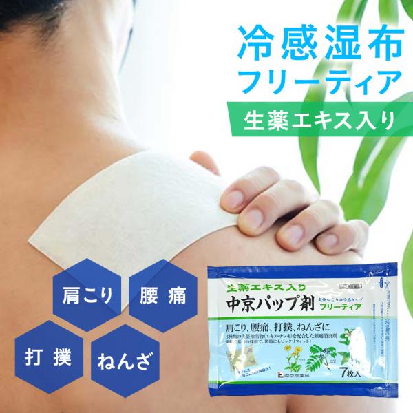 フリーティア 7枚入り パップ剤 冷感湿布 生薬エキス入り 第3類医薬品 イキイキ良品館 Paypayモール店 通販 Paypayモール