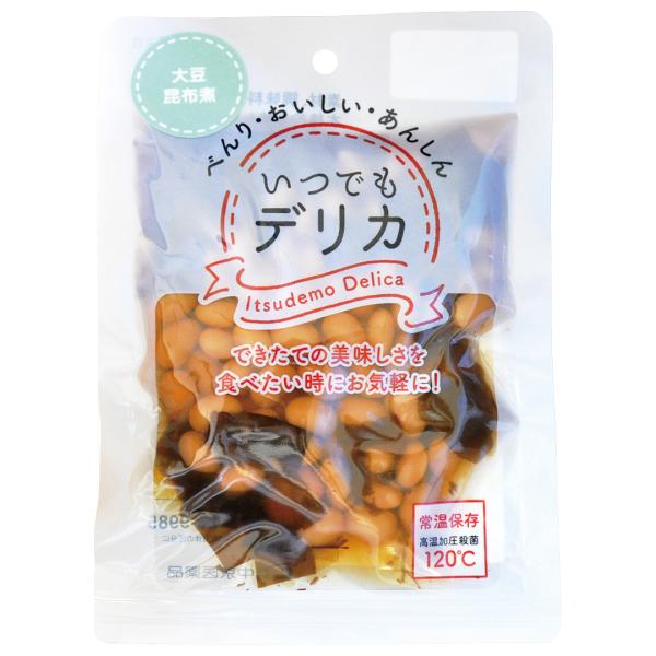 レトルト食品 常温保存 総菜 和食 いつでもデリカ 大豆昆布煮 総菜セット おかず 詰め合わせ 弁当 レトルト 防災食 非常食 防災セット 震災用 備蓄セット