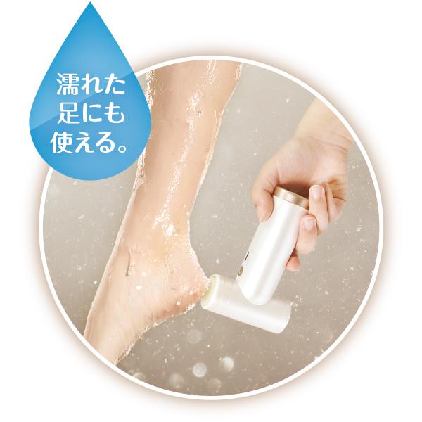 USB 充電式 電動 角質 リムーバーガサガサ かかと にさようなら！ 自宅 で 簡単 ・ スピーディー に 足裏 ケア 。濡れた足 でも使えて 効果 バツグン！ 水洗い できていつでも 清潔 。手軽 に プロ 級の仕上がりを 実感 。自宅...