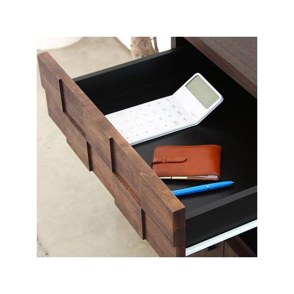 電話台 Fax台 50 ファックス台 在庫処分 でんわ台 完成品 日本製 テレフォンラック おしゃれ シンプル 木製 ブラウン レトロ インテリア デザイン モダン