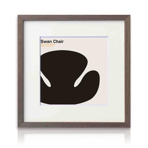 アートパネル 安川敏明 Swan Chair スワンチェア Toshiaki Tasukawa