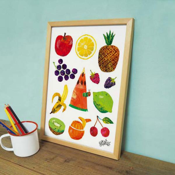 はらぺこあおむしのポスターとフレーム付き フレーム付き絵画39