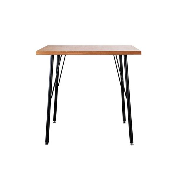 カフェテーブル 北欧風 カフェ風 木製 ダイニングテーブル ウォールナット インテリア 高品質新品 ワンルーム リビング テーブル単品 モダン カジュアル レイアウト 正方形