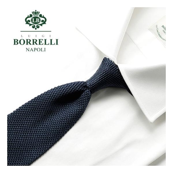 ルイジボレッリ LUIGI BORRELLI ／ 通年定番品 シルクニットソリッド 
