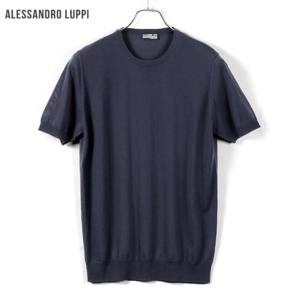 ALLESSANDRO LUPPI グレー ニット Tシャツ ikinakikonashi_alp2510102