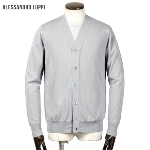 【SALE／返品・交換不可】アレッサンドロルッピ Alessandro Luppi ／ 26SS FILMARドライコットンハイゲージニットカーディガン「997」
