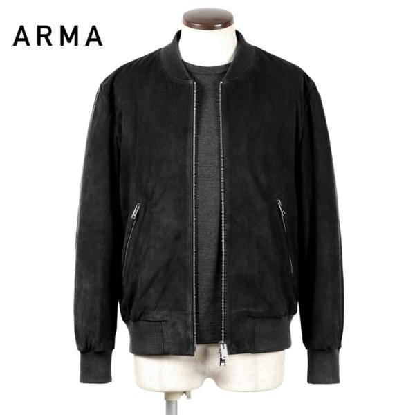 アルマ ARMA ／ ゴートスエードボンバージャケット「DIDIER