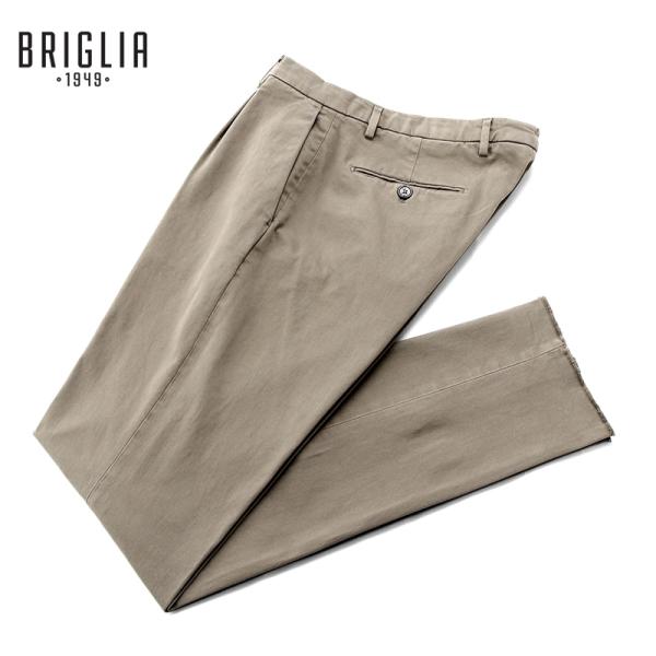 ブリリア 1949 BRIGLIA 1949／ 製品染めコットンストレッチツイル1