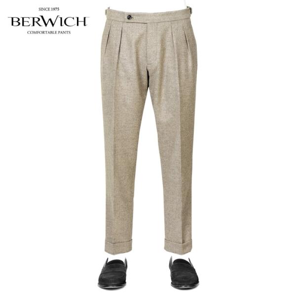 Berwich ウール　ヘリンボーン　パンツ BERWICH（ベルウィッチ） 【SALE】ベルウィッチ BERWICH ／ 25-26AW 英