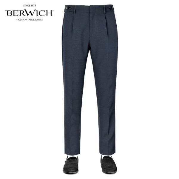 ト*ー様 BERWICHベルウィッチ／シャーリングワンプリーツパンツ　BERTO BERWICH（ベルウィッチ） 【SALE／返品・交換不可】ベルウィッチ