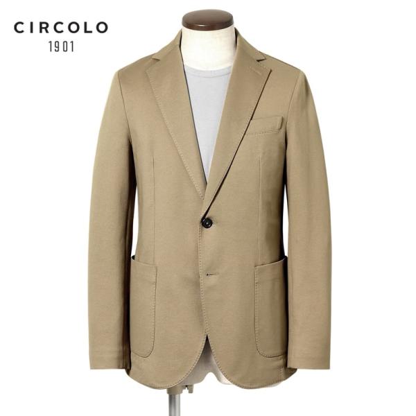 極美品！　CIRCOLO　チルコロ　ジャケット　ベージュ　サイズ46　鹿の子 楽天市場】【国内正規品】 チルコロ 1901 ジャケット メンズ 2B