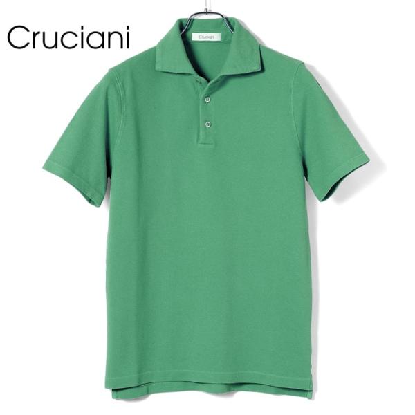 CRUCIANI（クルチアーニ） Cruciani ／ 製品洗いコットン鬼鹿の子半袖