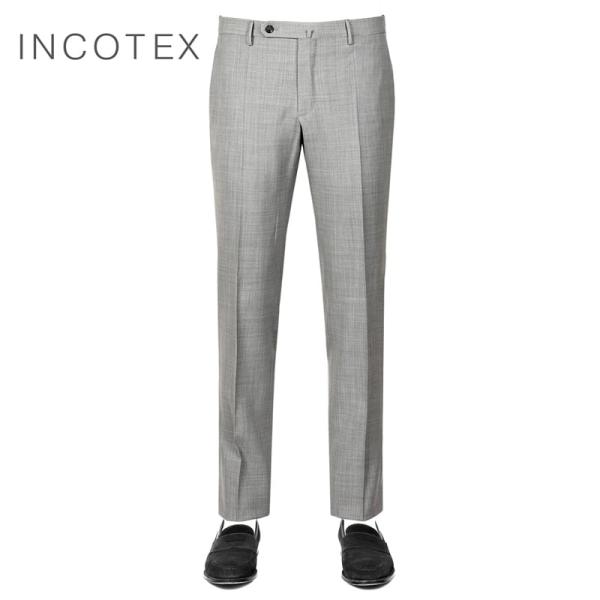 INCOTEX インコテックス ／ 25SS ウールトロピカルノープリーツ