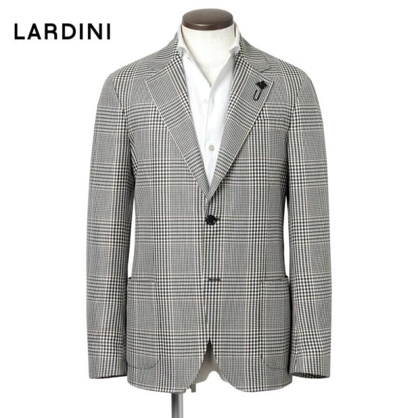 【美品】 LARDINI ツィードウール素材ジレsize46イタリア製 ikinakikonashi_ldn2610201