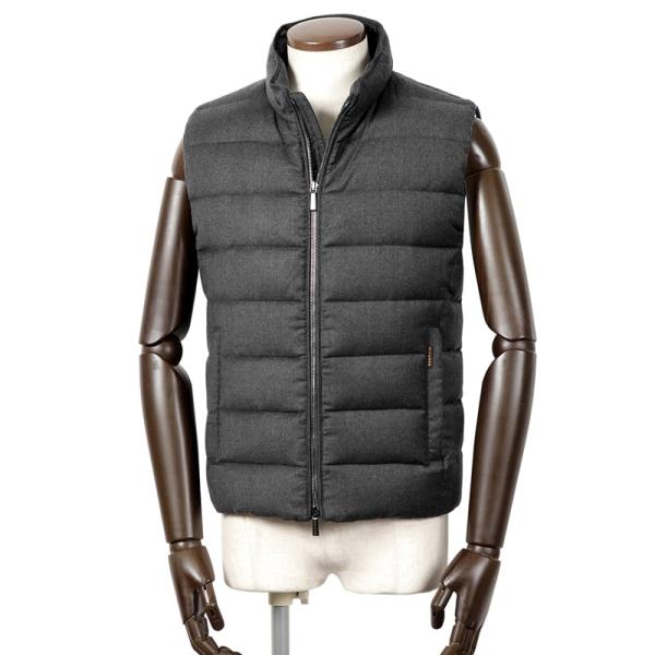 MOORER 【SALE】ムーレー ／ 撥水ウールカシミヤフランネル立ち襟