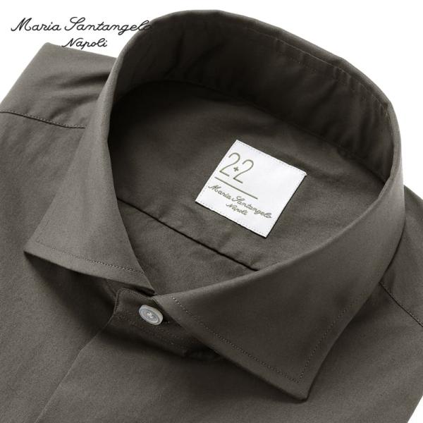 Maria Santangelo ワイドカラーポプリンシャツ BEAMS Maria Santangelo（マリアサンタンジェロ） 【SALE】マリアサン