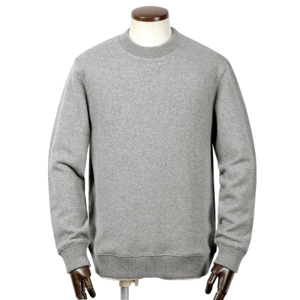 nomiamo ノミアモ カシミヤコットンバニゼ ニットスウェット Lサイズ nomiamo ノミアモ ／ カシミヤコットンバニゼ編みスウェット風