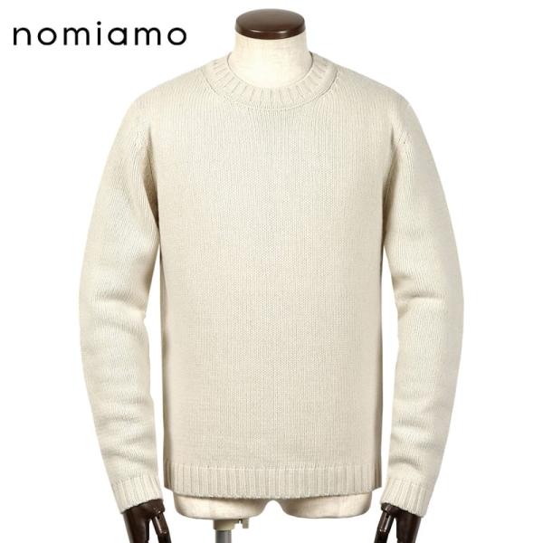 nomiamo ノミアモ nomiamo ／ カシミヤミドルゲージクルーネックニット