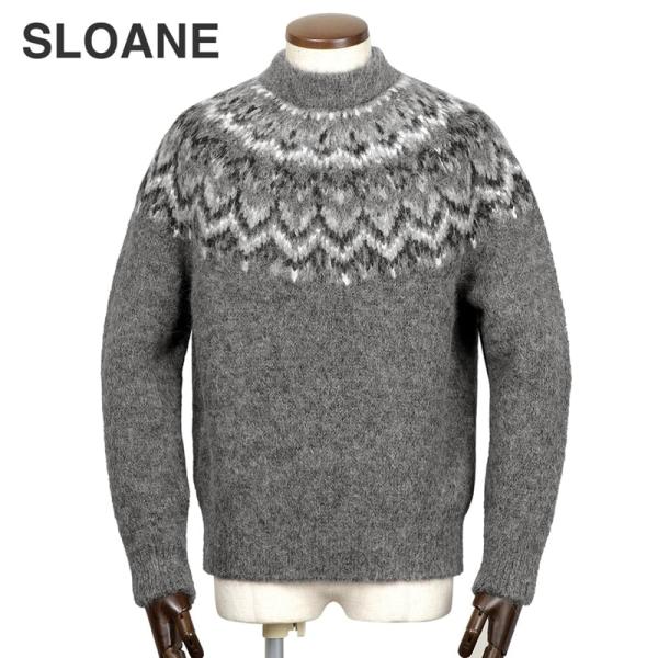 SLOANE（スローン） SLOANE ／ ウールアルパカ3ゲージヨーク編み