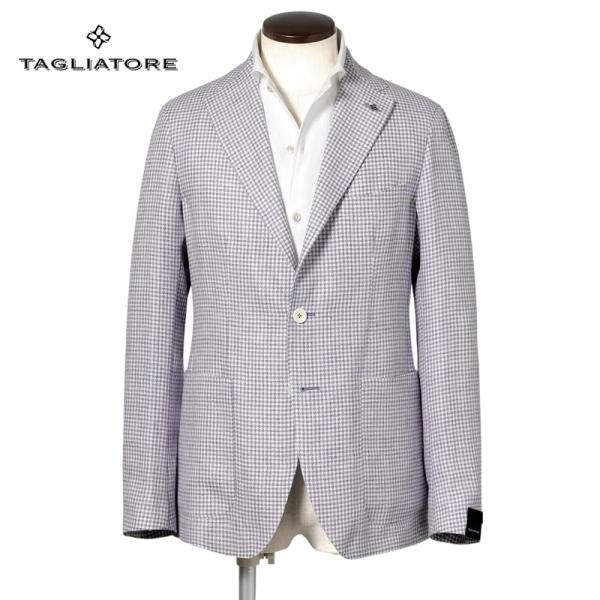 美品 現行 TAGLIATORE Giacca 千鳥格子 テーラードジャケット TAGLIATORE（タリアトーレ） 【SALE】タリアトーレ TAGLIATORE ／ 25SS