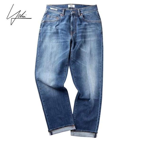 イカイ YCHAI ／ ウォッシュドコットンストレッチデニムジーンズ