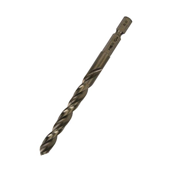 六角軸Ｃｏステンドリル 普通 8.0MM