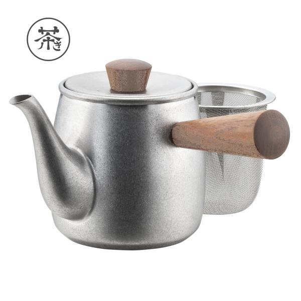 宮崎製作所 茶き 急須 茶こし付き 直火不可 0.38L ざらめ 小 CHA-2 HNM