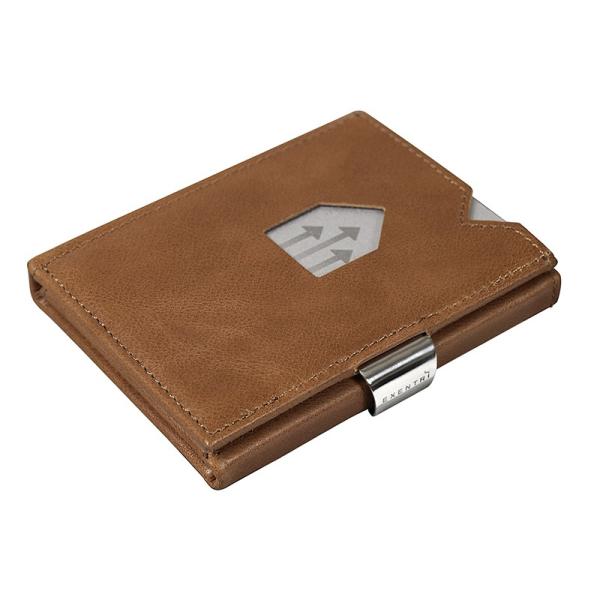 EXENTRI WALLET (エキセントリ ウォレット)サンド 本革 三つ折り財布
