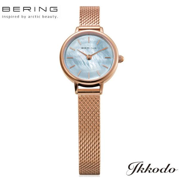 BERING ベーリング Classic Mini Japan Limited クォーツ 22mm 5気圧防水 レディース腕時計 日本国内正規品 3年間メーカー保証 11022-360