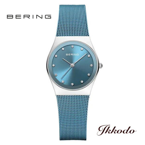 BERING ベーリング 2024 Arctic Blue クォーツ 27mm 3気圧防水 レディー...