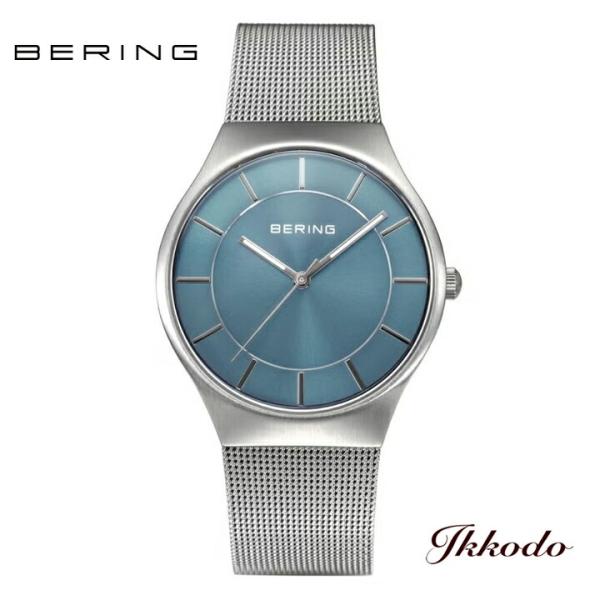 BERING ベーリング Classic Scandinavian Ice Blue クラシックスカンジナビアン アイスブルー クォーツ 35mm 腕時計 正規品 3年保証 11935-007