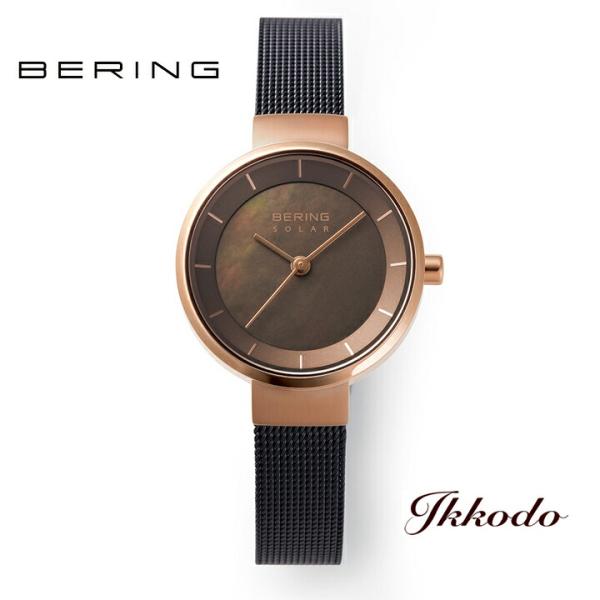 BERING ベーリング スカンジナビアンソーラー ペアコレクション 日本限定モデル 27mm レディース腕時計 正規品 3年保証 14627-265-J【14627265J】
