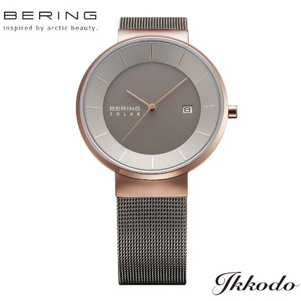 BERING ベーリング SCANDINAVIAN SOLAR スカンジナヴィアンソーラー 日本限定 39mm 5気圧防水 腕時計 日本国内正規品 3年保証 14639-369【14639369】