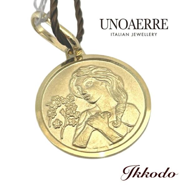 UNOAERRE（ウノアエレ） K18イエローゴールド 星座 おとめ座 Virgo