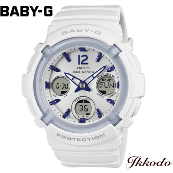 BABY-G ベビーG カシオ CASIO  BGA-2800 SERIES ソーラー電波 43.4mm 10気圧防水 正規品  腕時計 BGA-2800-7A3JF  BGA28007A3JF