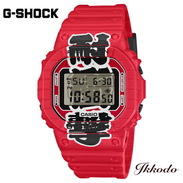 赤提灯モデル G-SHOCK Gショック カシオ ジーショック 5600シリーズ 42.8mm 20気圧防水 耐衝撃構造 国内正規品 DW-5600AKA-4JR  DW5600AKA4JR