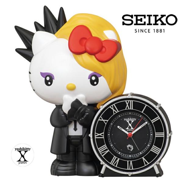 セイコー yoshikitty おしゃべり 目覚まし時計 JF385A SEIKO（セイコー） セイコークロック yoshikitty おしゃべり目覚まし
