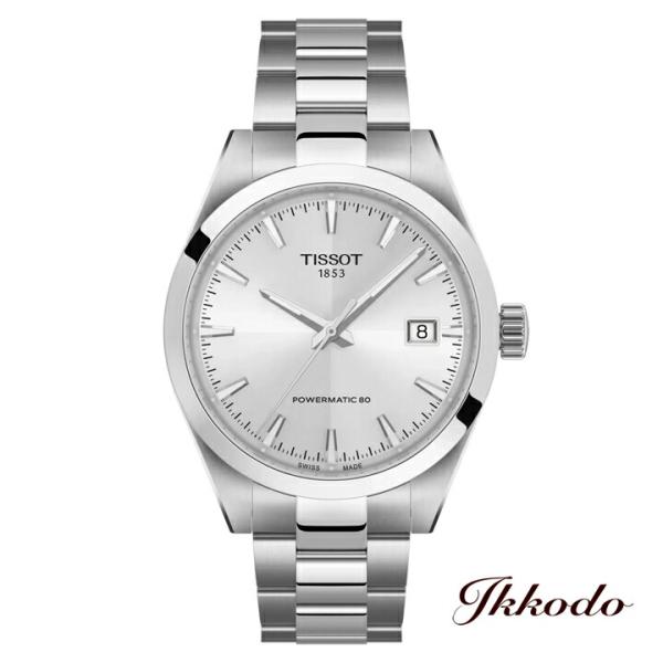 【ご購入特典対象商品】TISSOT ティソ T-CLASSIC Gentleman ジェントルマン 自動巻き 80時間パワーリザーブ 38mm 腕時計 正規品 2年保証 T1658071103100