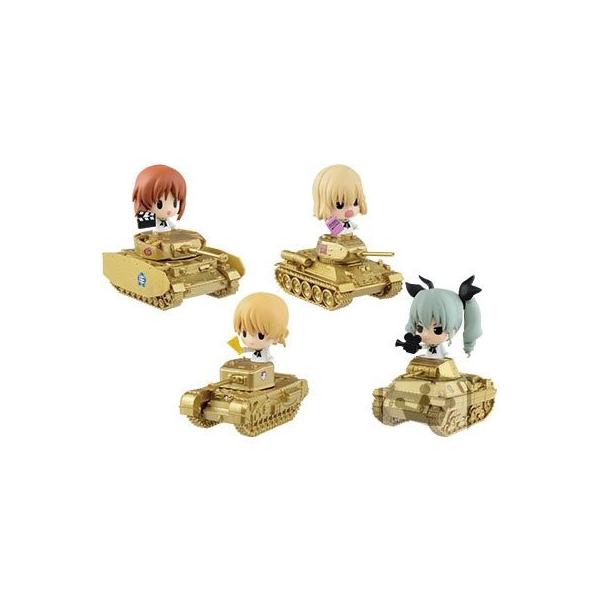 ガールズ パンツァー 劇場版 でふぉめかちびパンツァーフィギュア 最終章公開記念 Ver 全4種セット Buyee Servis Zakupok Tretim Licom Buyee Pokupajte Iz Yaponii