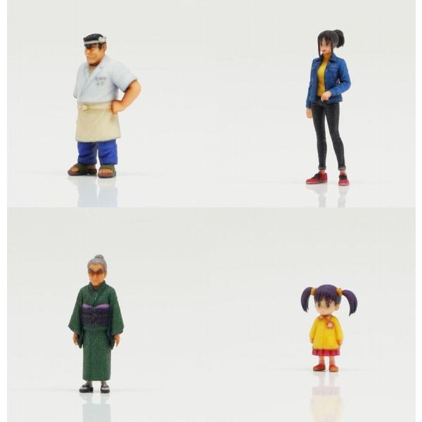 【送料込】1/64 こち亀フィギュア 　Ｂセット　　両津　擬宝珠纏　檸檬　夏春都