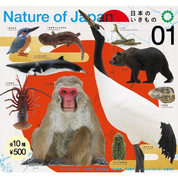 NATURE OF JAPAN 日本のいきもの1  全10種セット