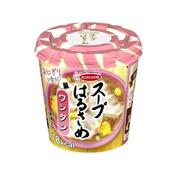 エースコック スープはるさめ ワンタン 6入