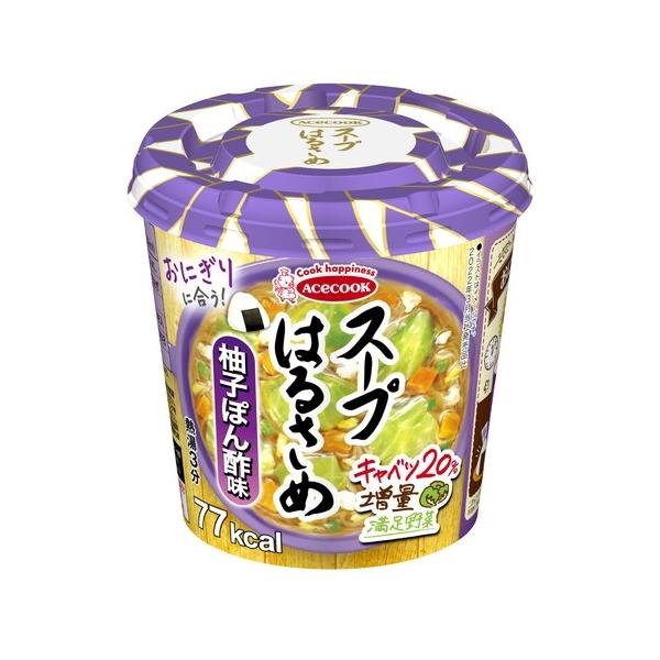 エースコック スープはるさめ 柚子ぽん酢味 6入